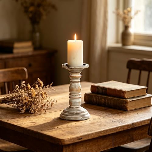 Wood Candle Holder. Ideal Gift and Use for Weddings