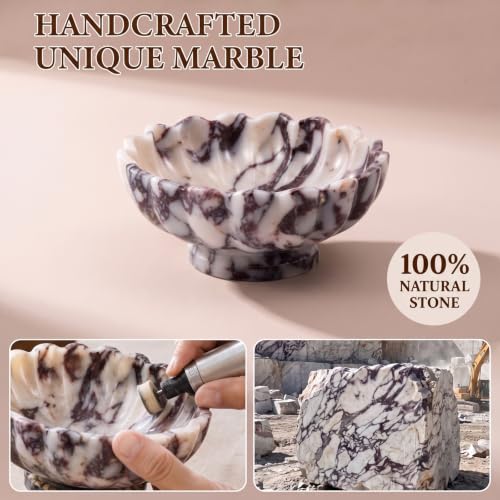 Marble Pedestal Bowl