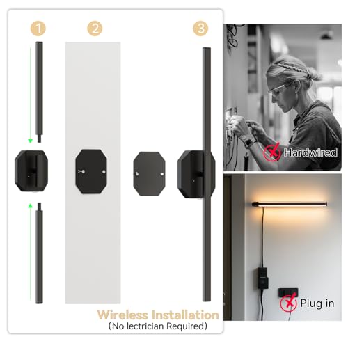 Battery Operated Wall Sconce