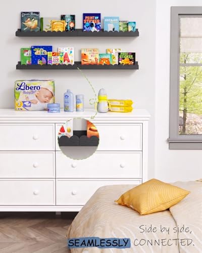 Nursery Book Shelves Set of 4