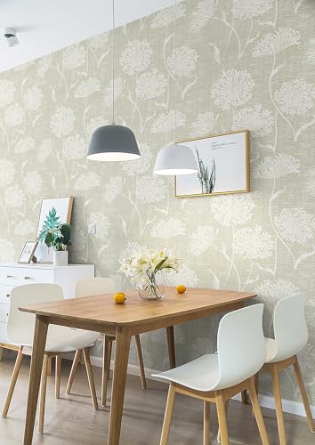 Peel and Stick Wallpaper Floral Contact Paper Removable Wallpaper