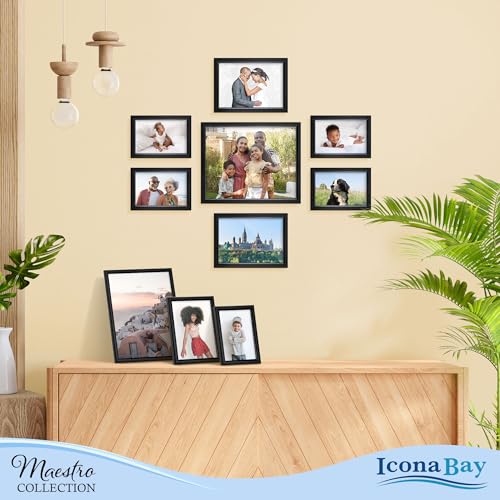Combination Picture Frames Set