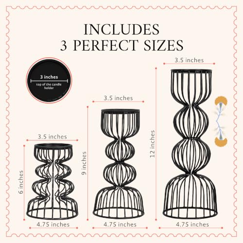 Wood Candle Holder Bundle