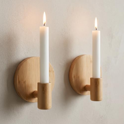 Black Metal Wall Mounted Candlestick