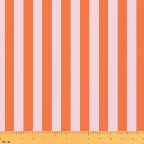 Pink Red Gingham Fabric by The Yard Checkered Soft Flannel Polyester Fabrics for Chairs Sofa