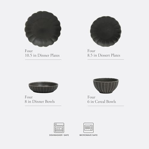 Malibu Laguna Zion Echo Bay Reactive Glaze Dinnerware Sets