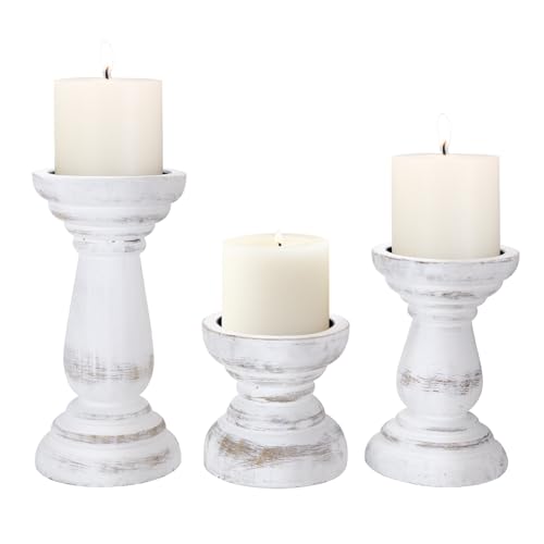 Candle Holder for Pillar Candle Set of 3