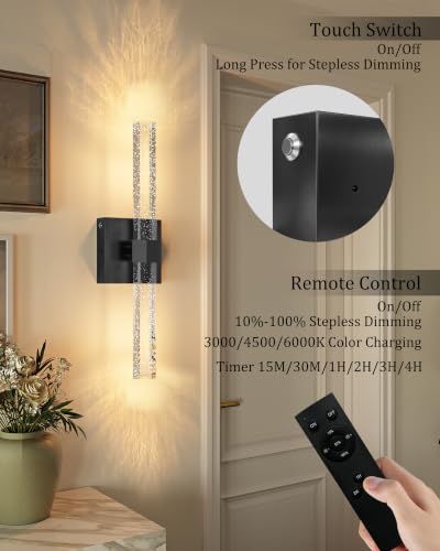 Rechargeable Battery Wall Sconce
