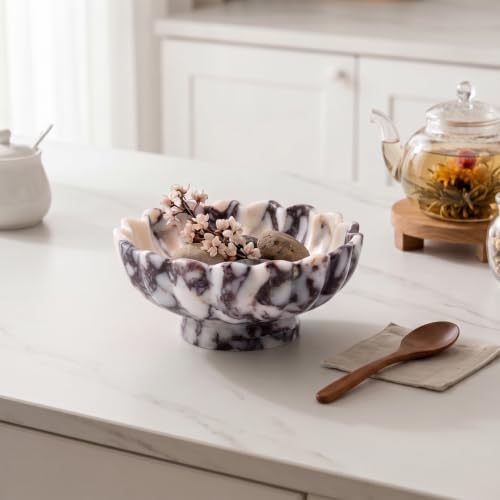 Marble Pedestal Bowl