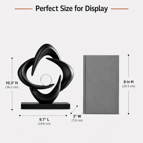 Modern Sculptures Living Room Shelf Decor Home Décor Accents
