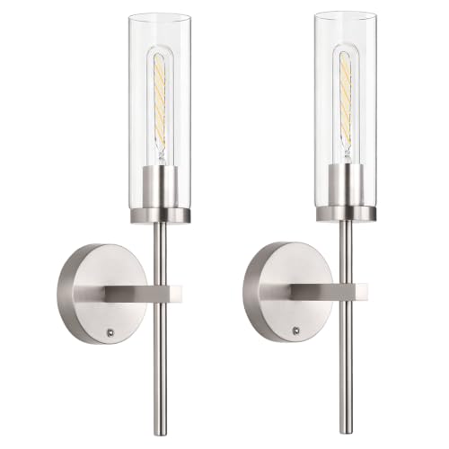 Battery Operated Wall Sconces Set of 2