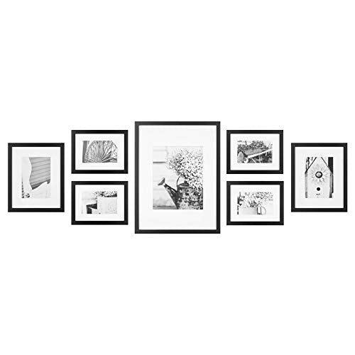 Multi Size Picture Frame Set 7 Pack
