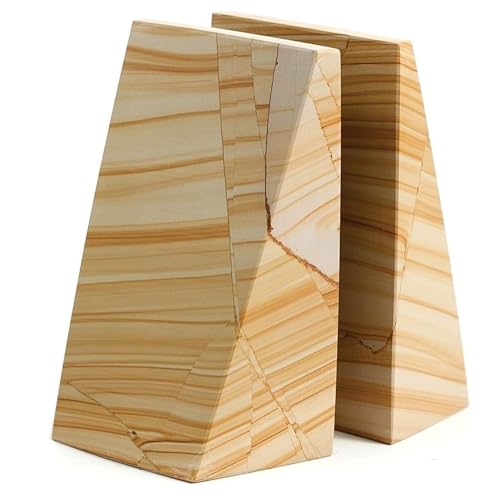 Genuine Marble Bookends