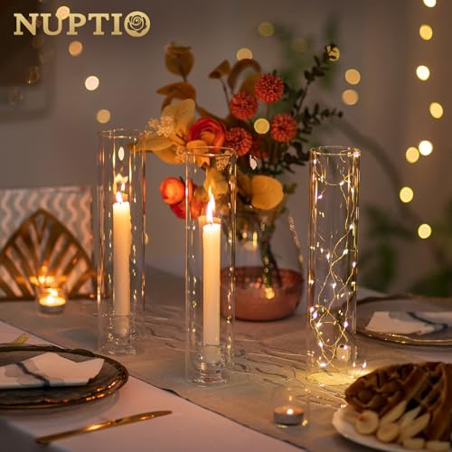 Taper Candle Holders Glass