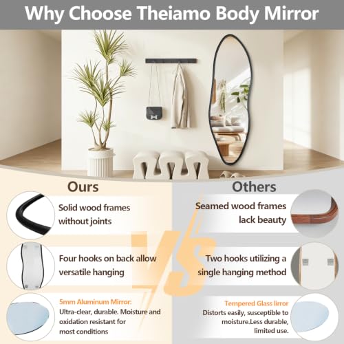 Irregular Full Length Mirror