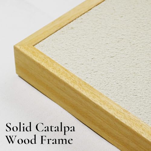 Abstract Wall Art Bedroom Framed 3D Neutral 16x24 In