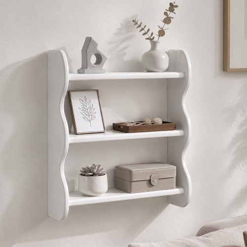 100% Solid Wood Wall Shelf