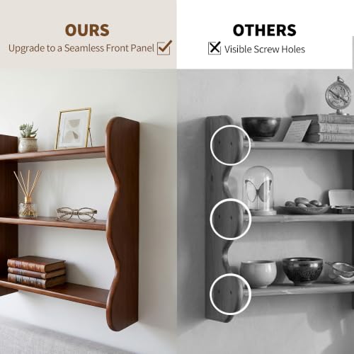 3-Tier Shelf, 10-Min Install, Upgraded Joinery