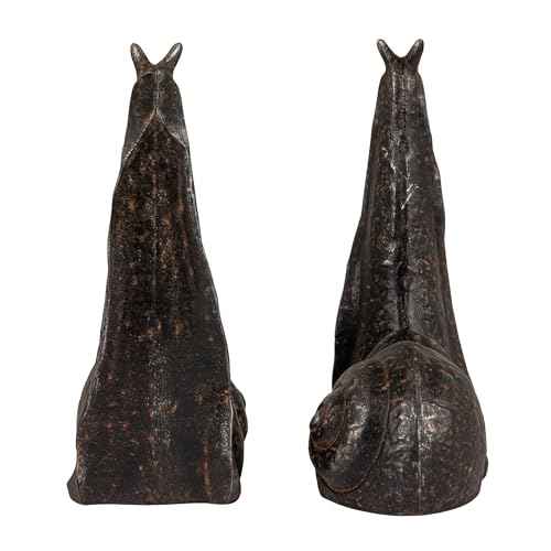 Decorative Distressed Cast Iron Snail