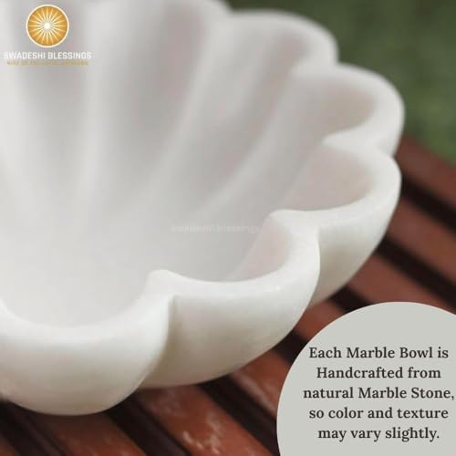 HandCrafted Marble Large Decorative Bowl