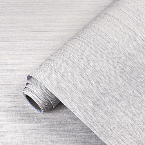 Striped Peel and Stick Wallpaper Textured Contact Paper