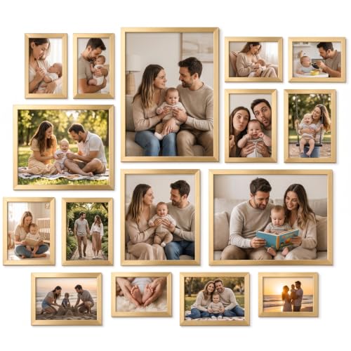 Multi Sizes Picture Frame for Wall and Tabletop Display