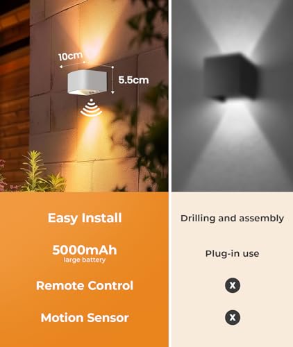 Motion Sensor Wall Light