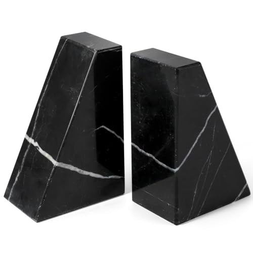 Marble Bookends for Shelves