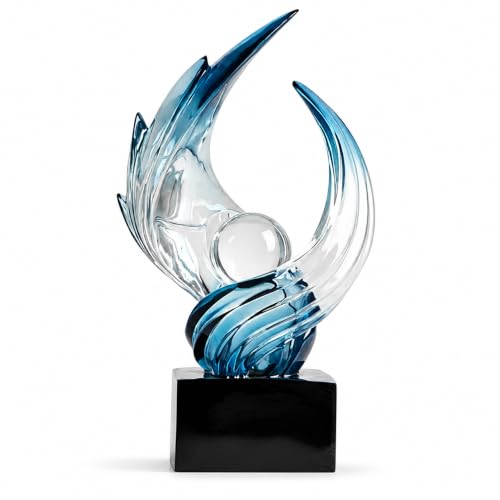Modern Sculptures Living Room Shelf Decor Home Décor Accents