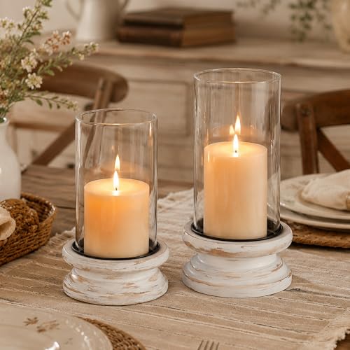 Hurricane Glass Candle Holder